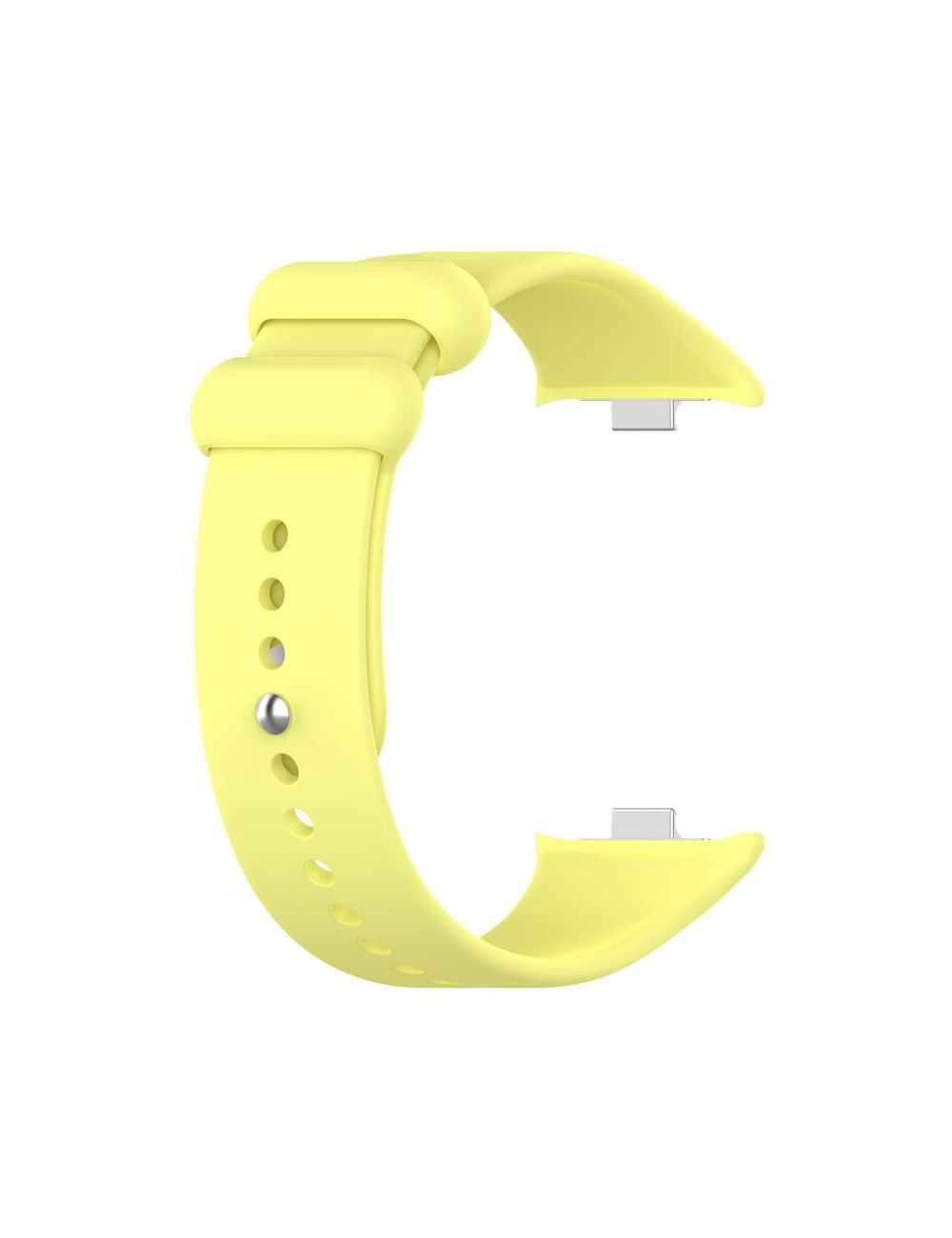 Pasek Silikonowy Mi Band 8 Pro / M8 Pro (6), YELLOW / ŻÓŁTY