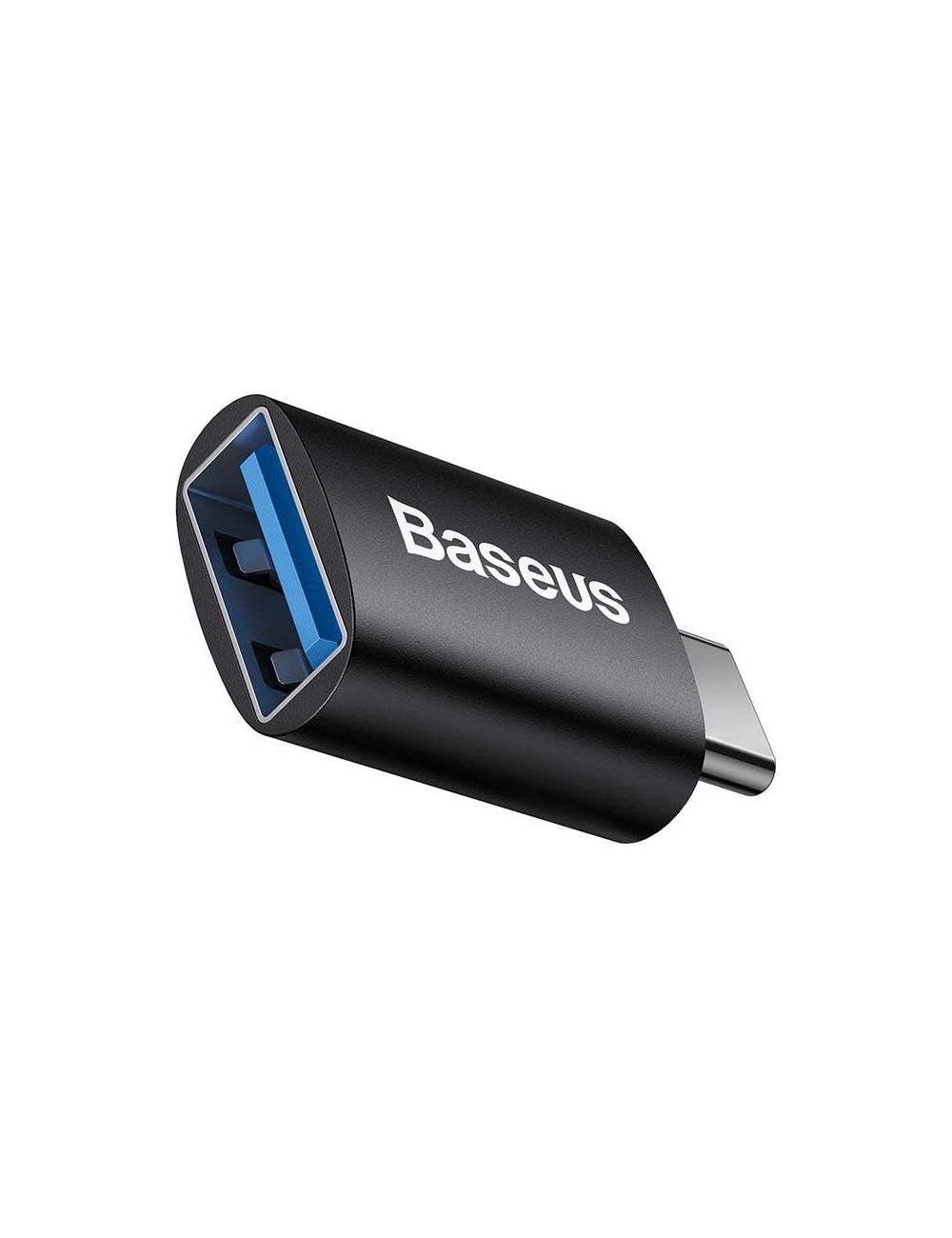 ADAPTER BASEUS INGENUITY USB-C/USB-A OTG BLACK