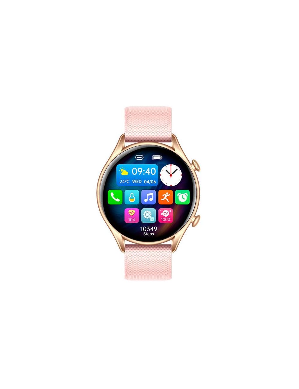 Smartwatch myPhone Watch EL ELEGANT, ROSE GOLD / RÓŻOWOZŁOTY