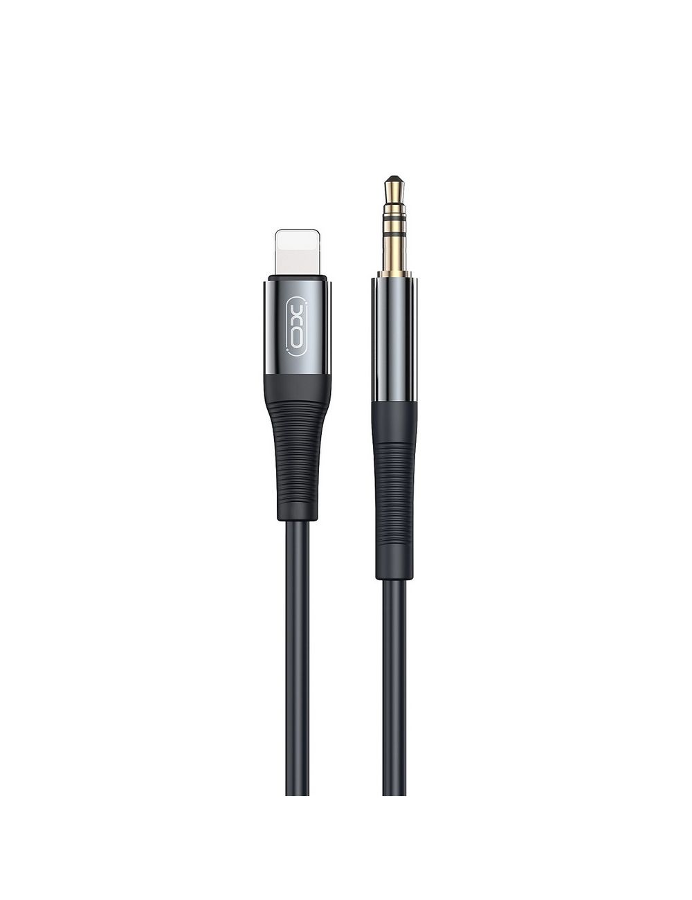 XO kabel audio NB-R193A jack 3,5mm/ lighning 1m czarny