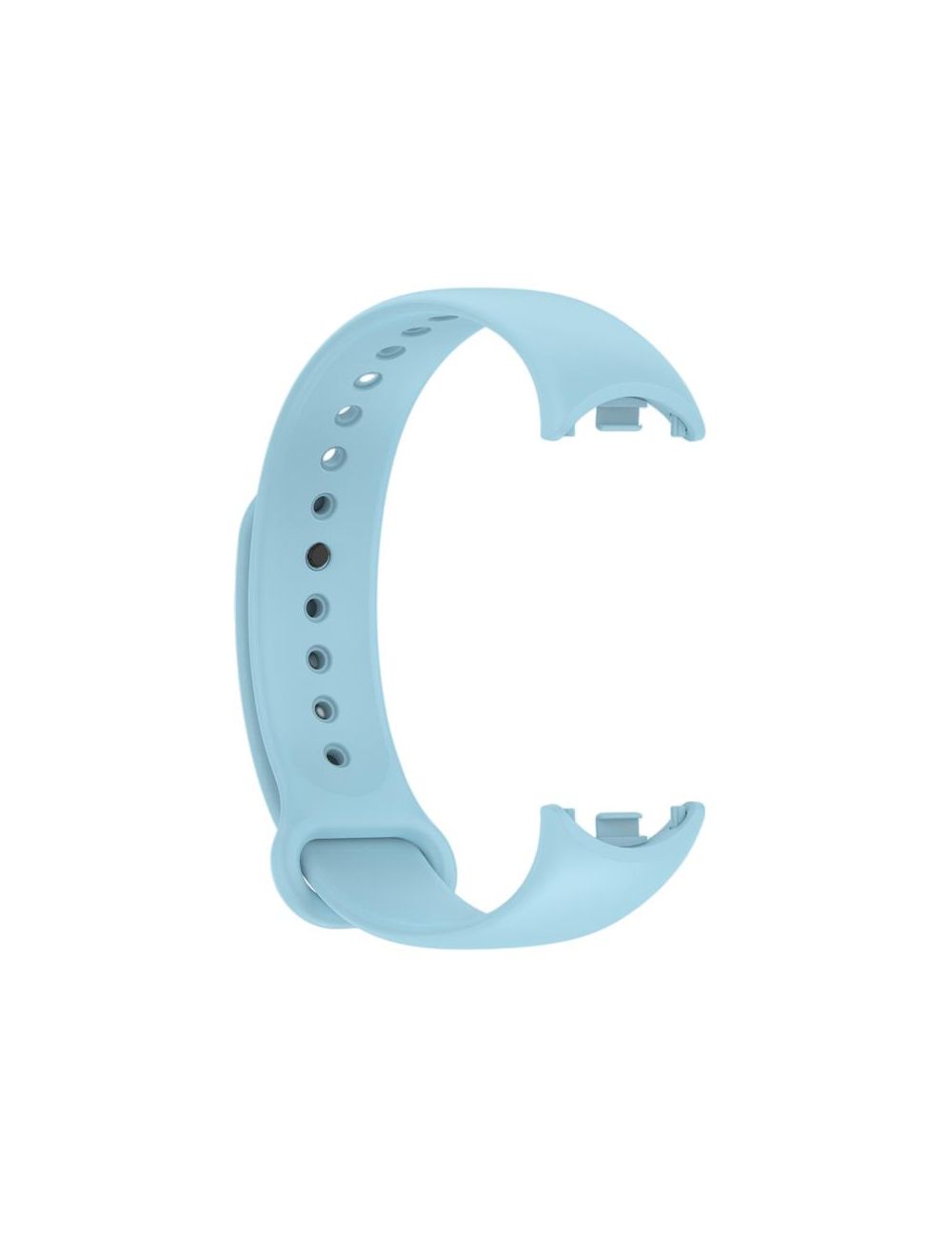 Pasek Silikonowy Mi Band 8 / M8 (9), LIGHT BLUE / BŁĘKITNY