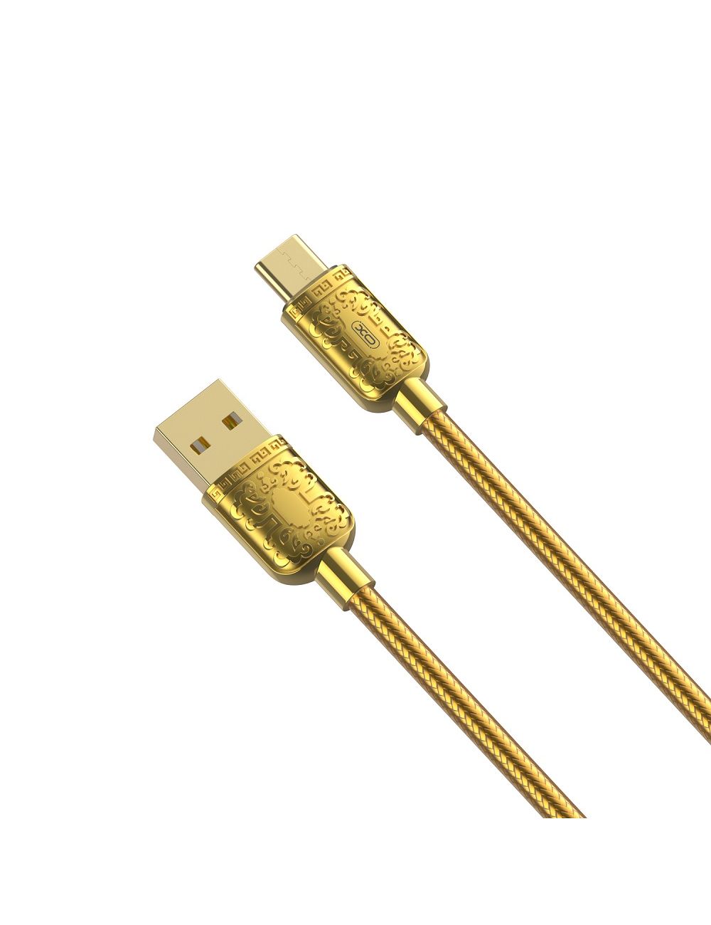 XO KABEL NB216 USB/USB-C 1m 2,4A złoty