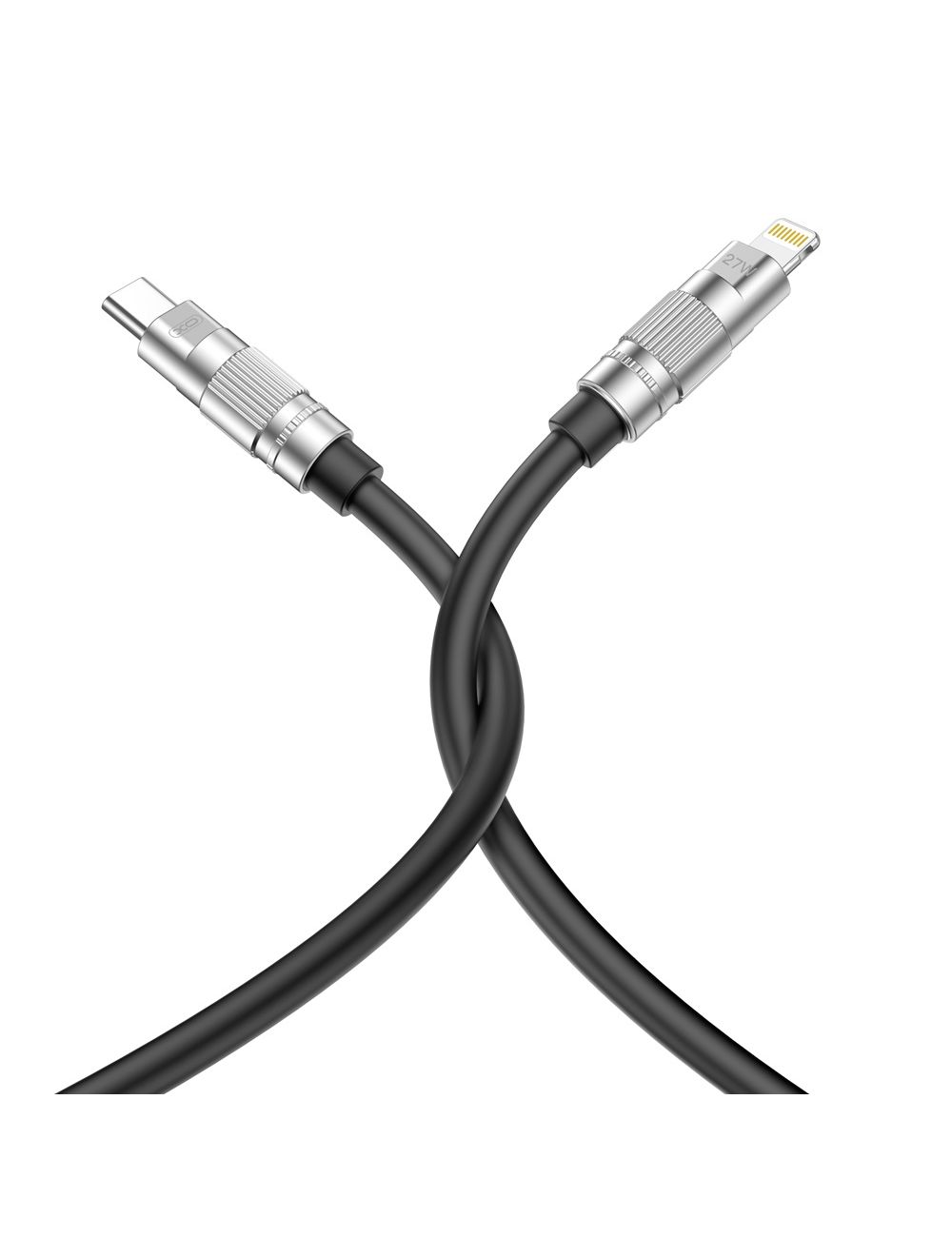 XO KABEL NB-Q228A USB-C/Lightning 1m 27W CZARNY