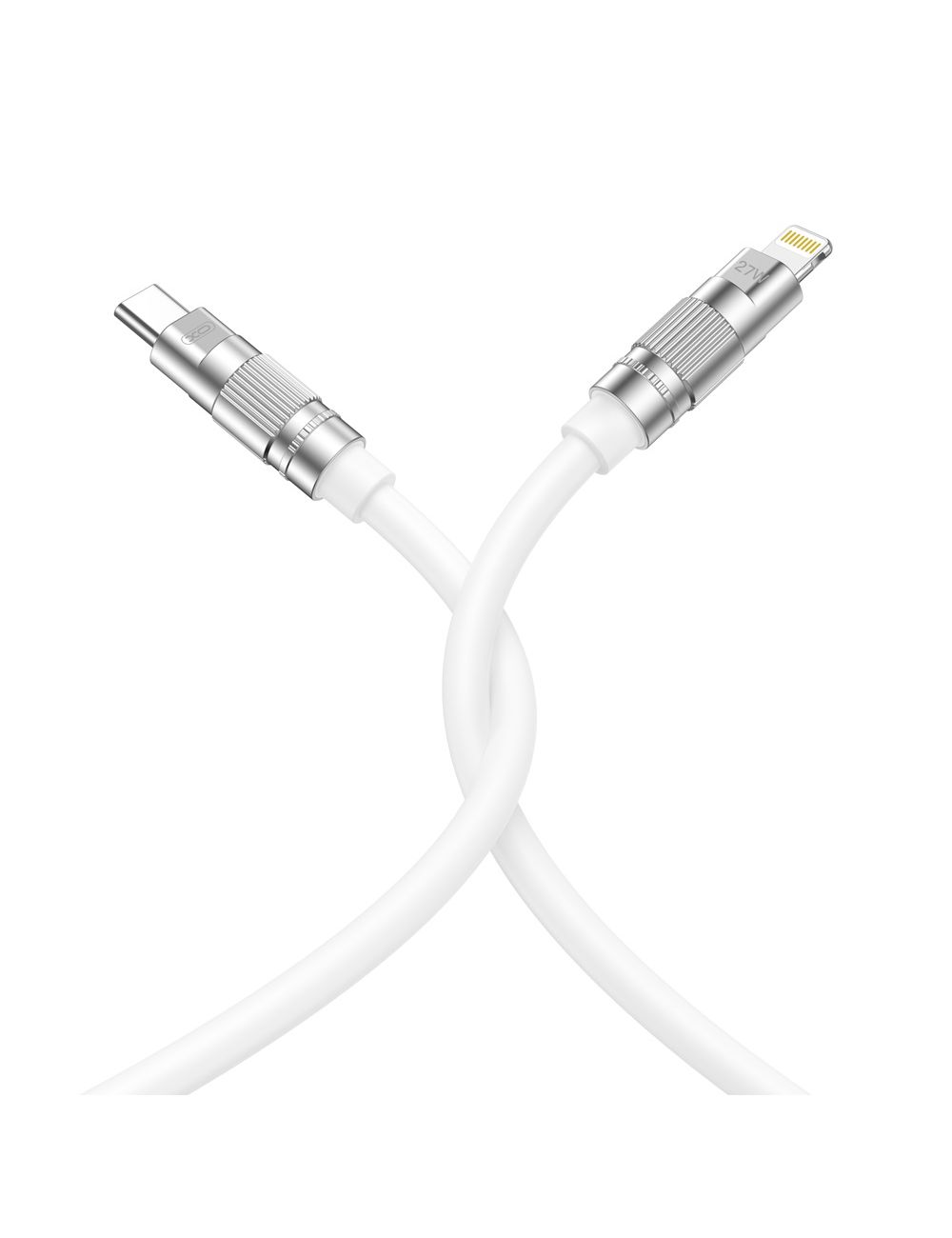 XO KABEL NB-Q228A USB-C/Lightning 1m 27W BIAŁY