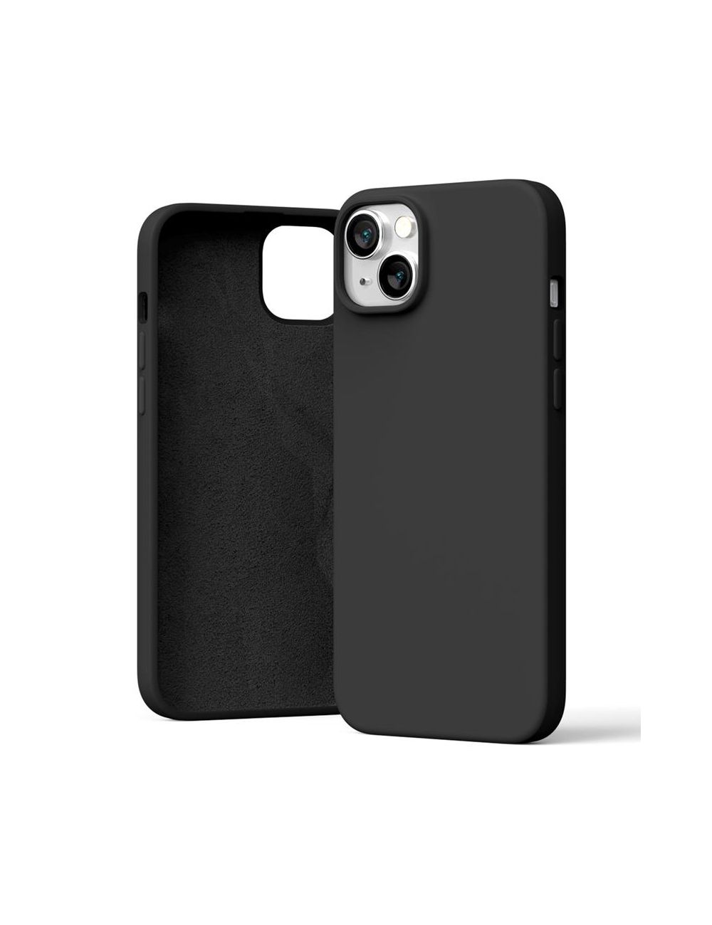 MERCURY SILICONE CASE IPHONE 15 PLUS (6.7), BLACK / CZARNY