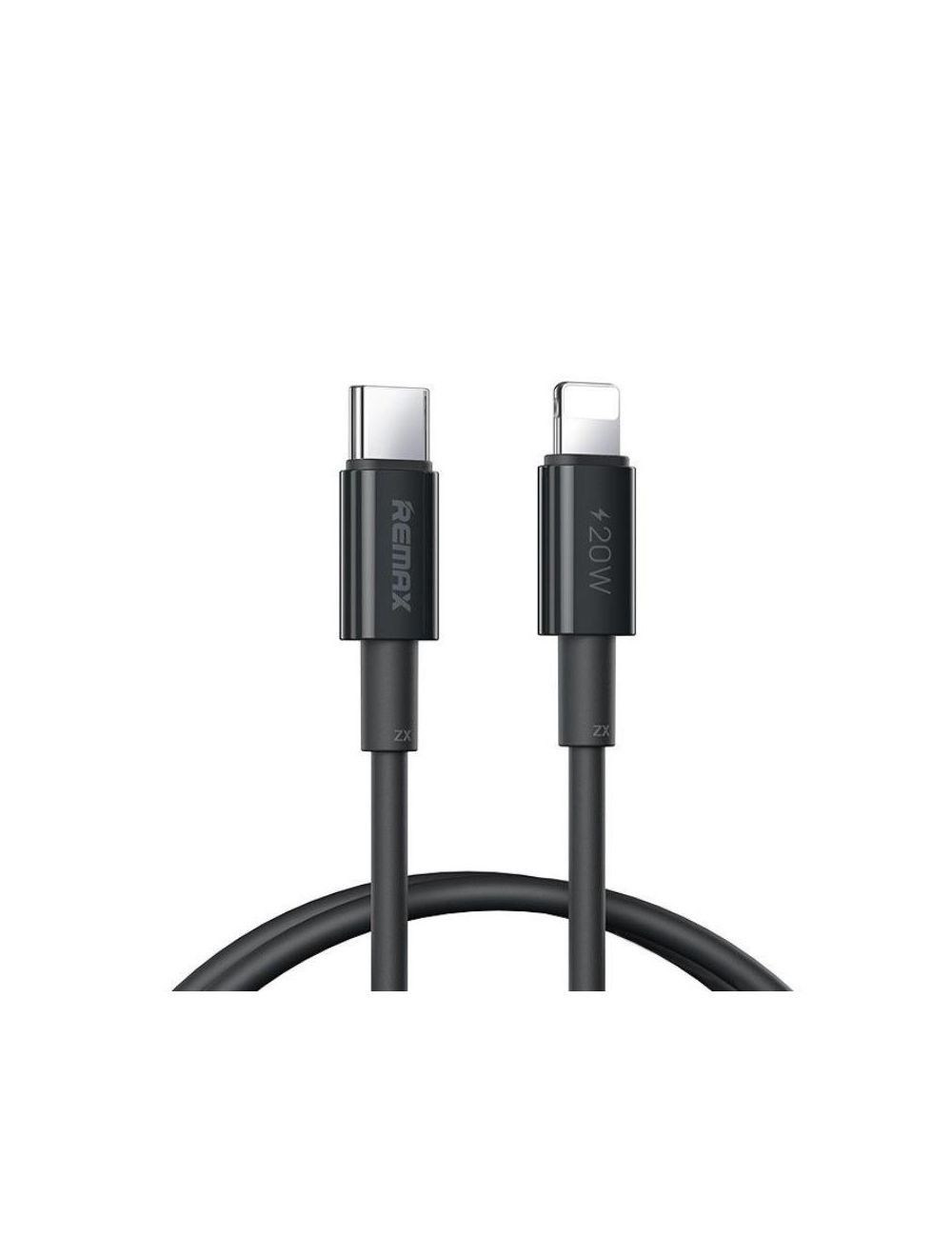 KABEL REMAX DOFON SERIES 20W PD 1M USB-C/LIGHTNING RC-C026 BLACK