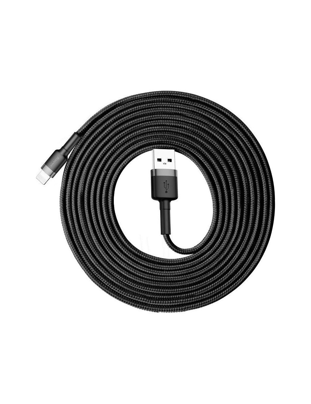 KABEL BASEUS CAFULE USB/LIGHTNING 2A 3M GREY/BLACK