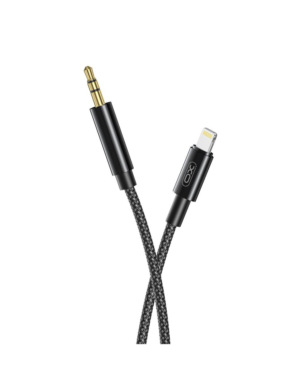 XO kabel audio NB-R211A Lightning/Jack 1m czarny