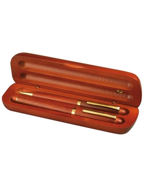 Zestaw piśmienniczy z drzewa różanego OXFORD