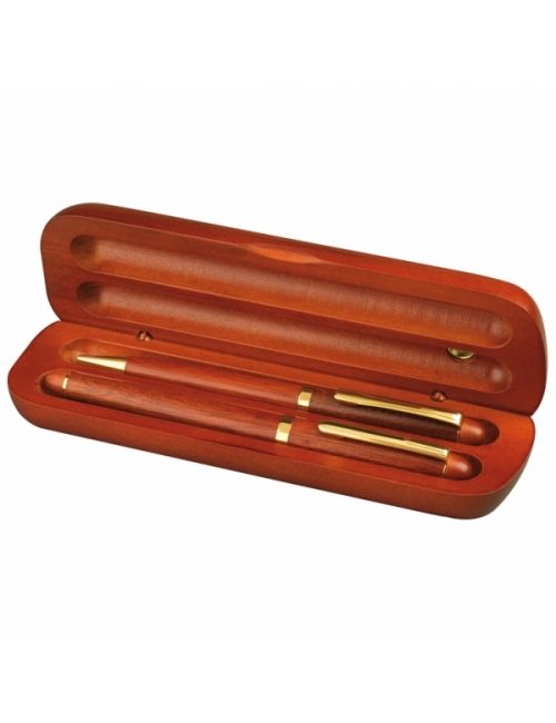 Zestaw piśmienniczy z drzewa różanego OXFORD