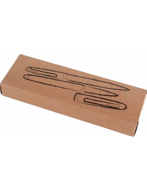 Zestaw piśmienniczy z drzewa różanego OXFORD