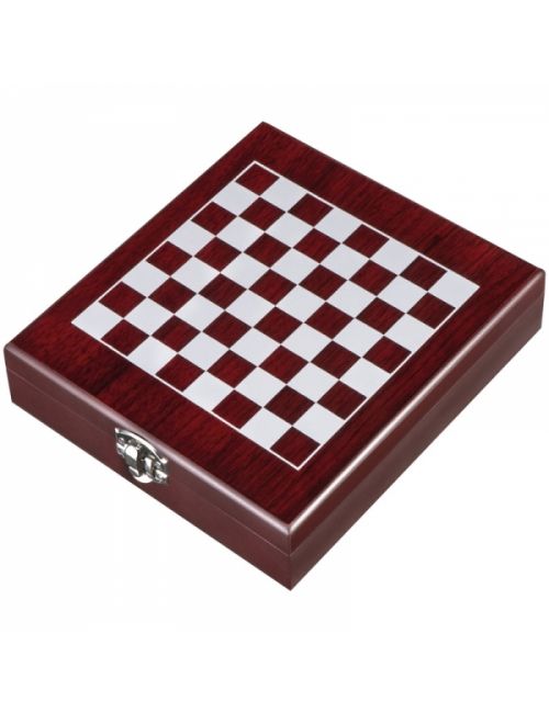 Zestaw do wina z szachami SAN GIMIGNANO