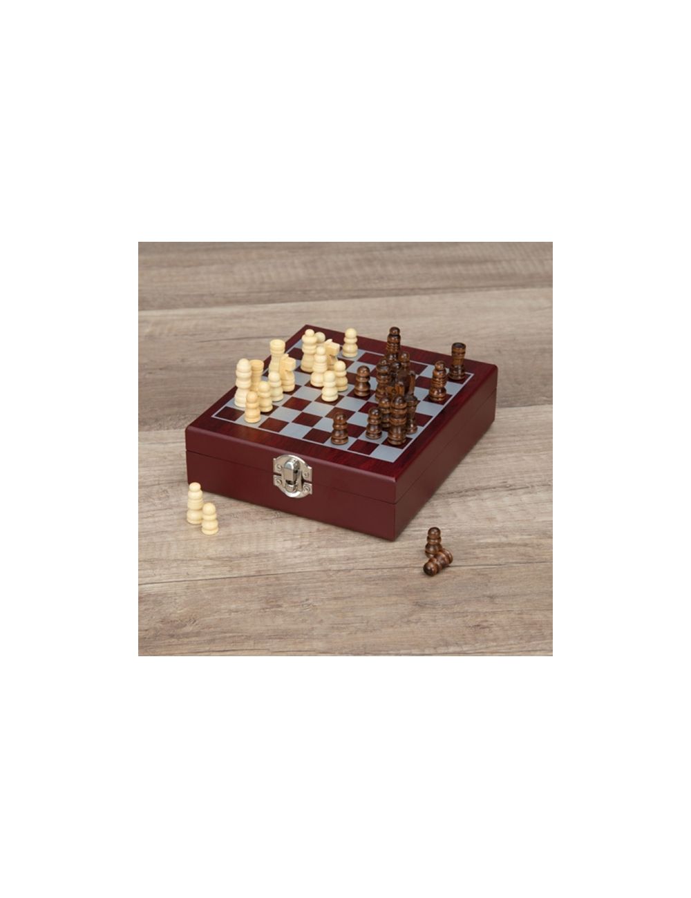 Zestaw do wina z szachami SAN GIMIGNANO