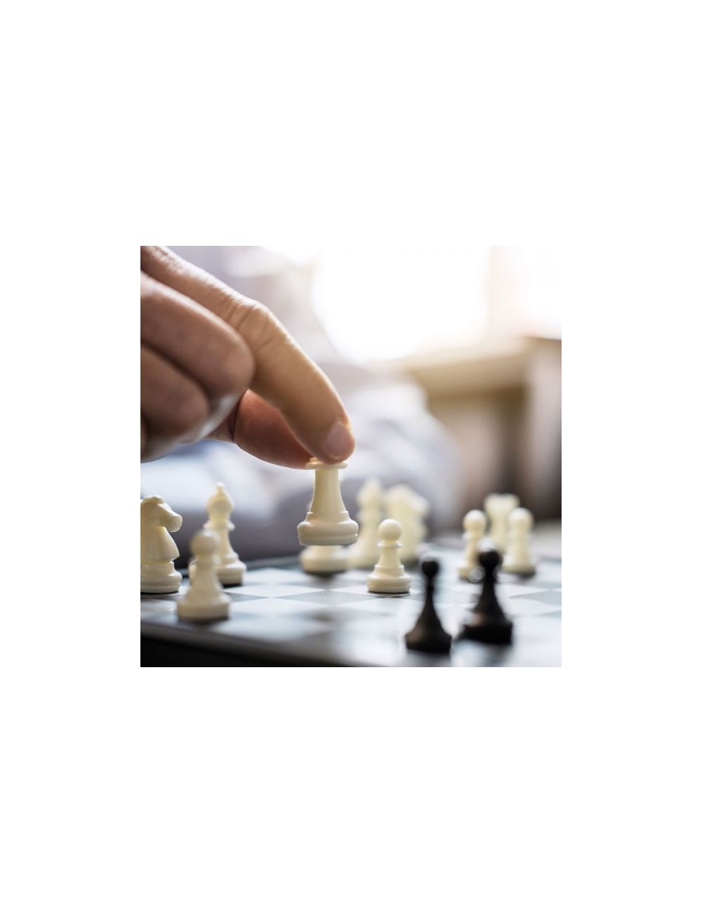 Zestaw do wina z szachami SAN GIMIGNANO