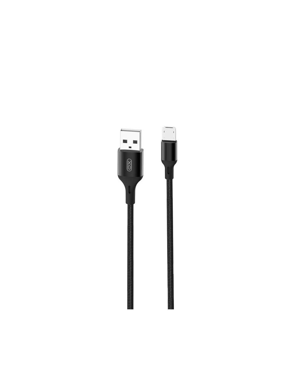 XO KABEL NB143 USB-MICRO USB 2,4A 1M czarny