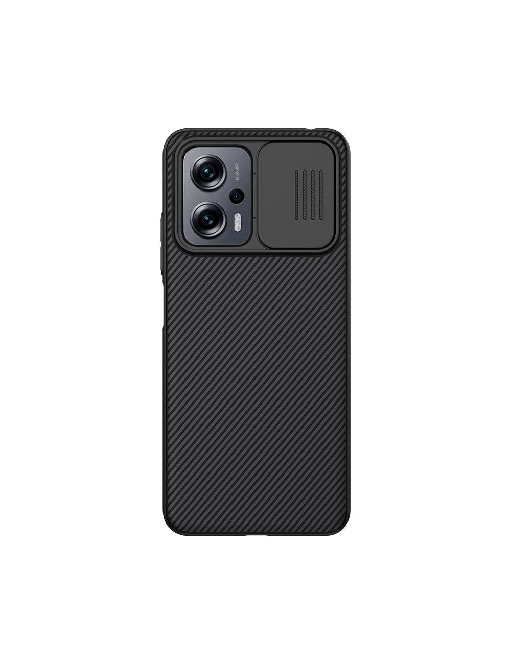 NILLKIN CAMSHIELD CASE XIAOMI REDMI NOTE 11T PRO/PRO+/POCO X4 GT, BLACK / CZARNY