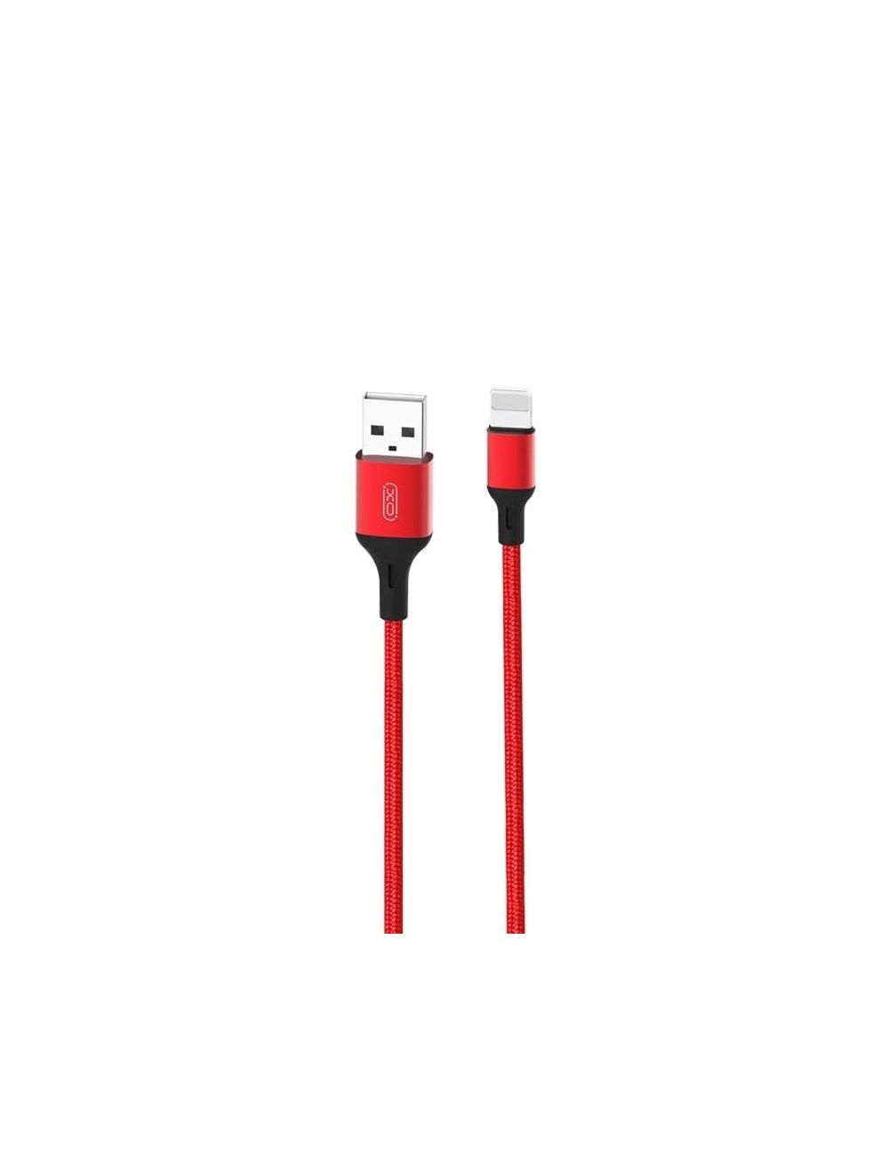 XO KABEL NB143 USB-Lightning 2,4A 1M czerwony