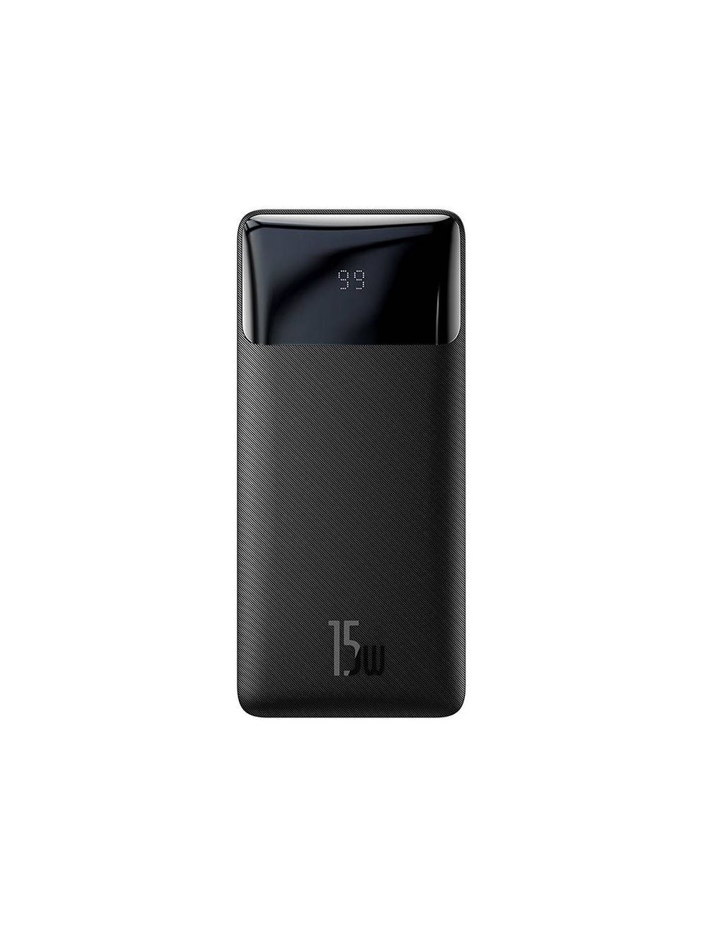 POWERBANK BASEUS BIPOW 20000mAh 2xUSB USB-C 15W BLACK