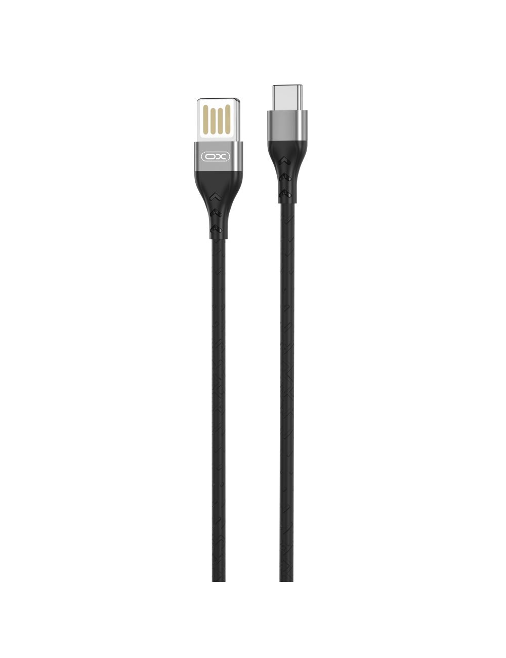 XO KABEL NB188 USB-C 2,4A 1m szary dwustronne USB