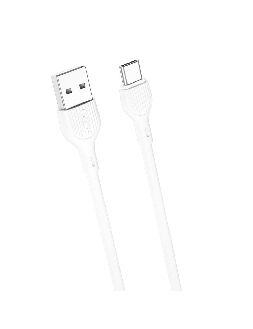 XO KABEL NB200 USB-USB-C 2m 2,1A BIAŁY