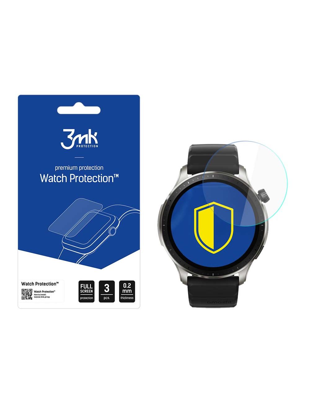 3MK WATCH PROTECT AMAZFIT GTR 4 46mm FLEX