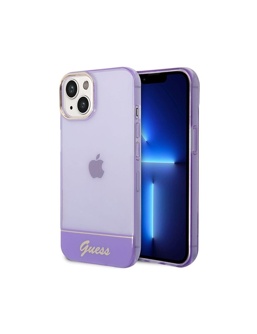 GUESS IPHONE 14 PLUS TRANSLUCENT GUHCP14MHGCOU FIOLET/PURPLE