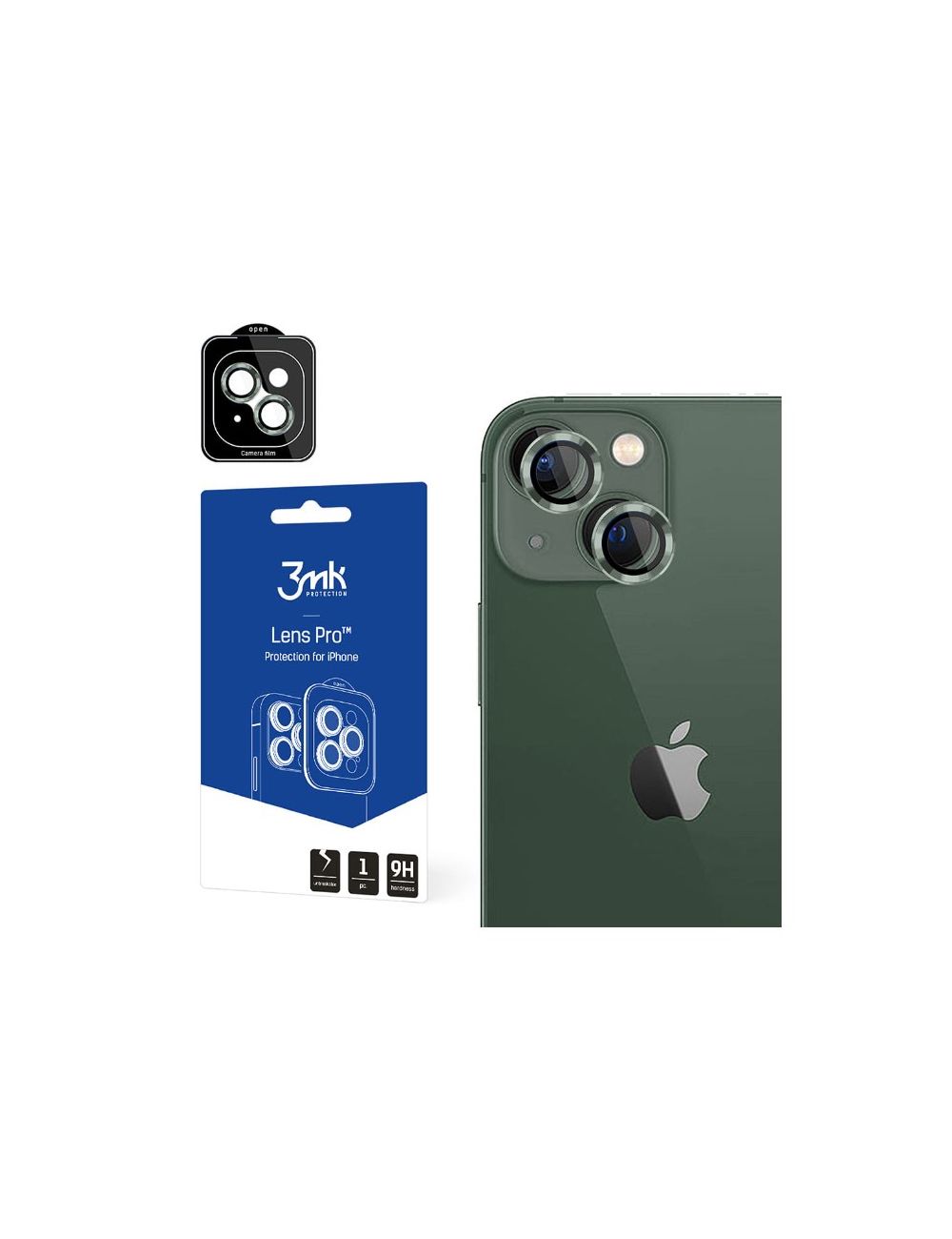 3MK LENS PROTECTION PRO IPHONE 15 ALPINE GREEN