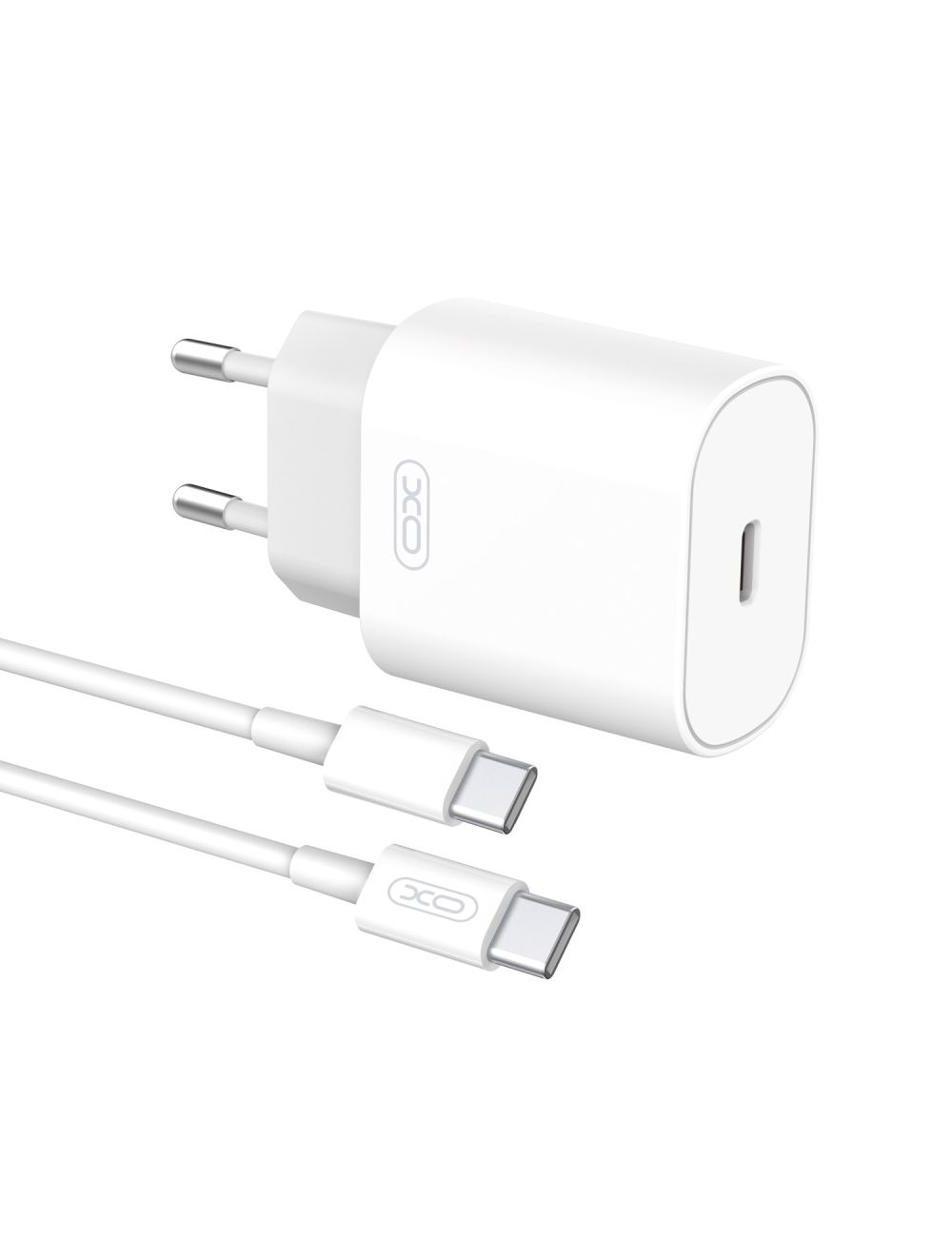 XO ładowarka sieciowa L91 PD 25W USB-C + KABEL TYPE-C