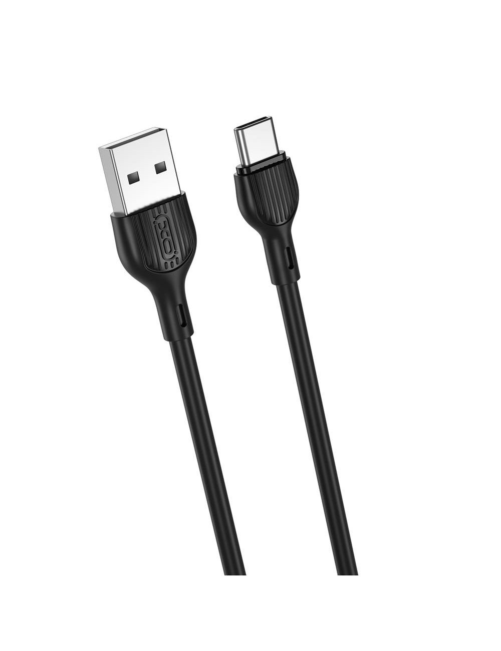 XO KABEL NB200 USB-USB-C 1m 2,1A BLACK