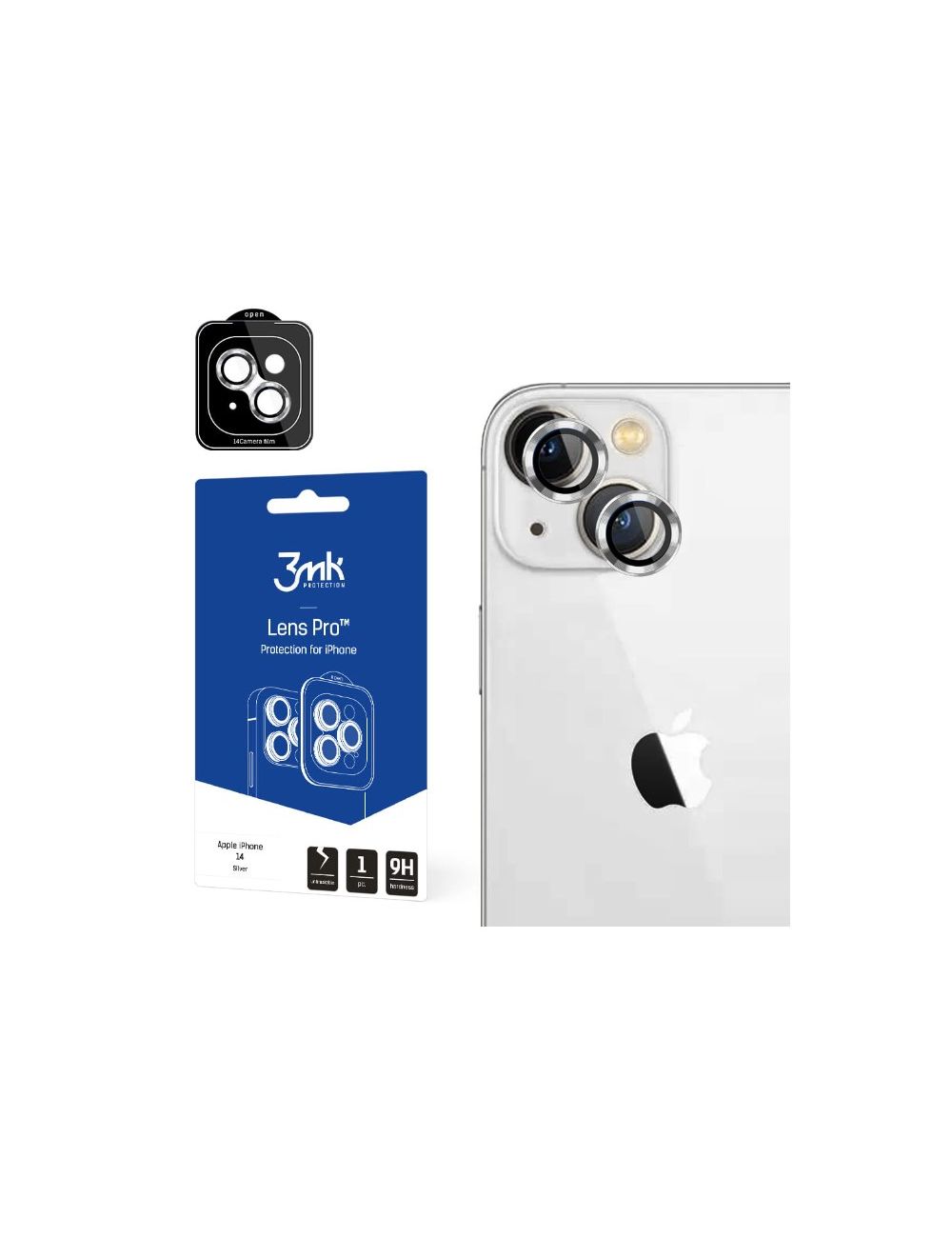 3MK LENS PROTECTION PRO IPHONE 14 SILVER