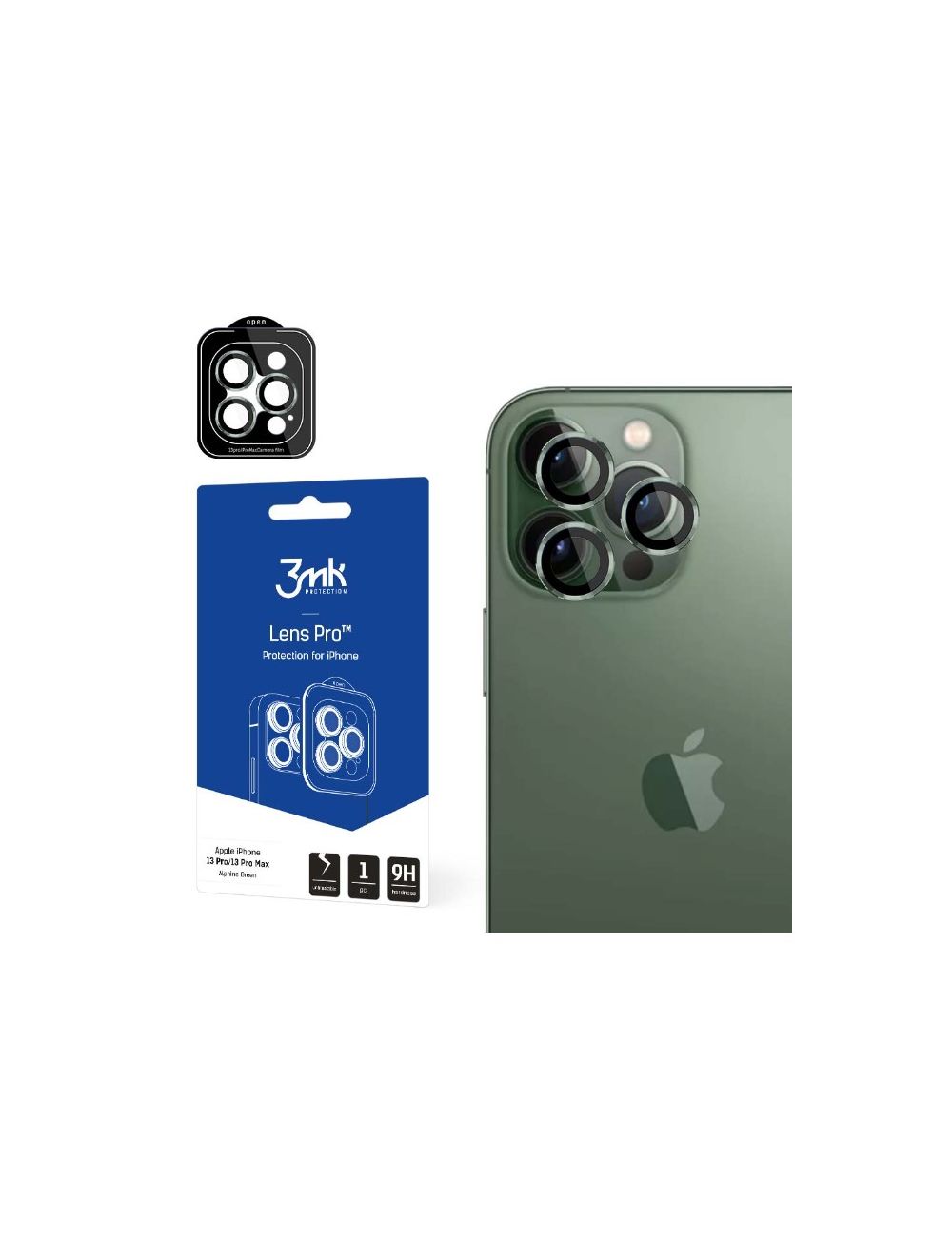 3MK LENS PROTECTION PRO IPHONE 13 PRO /13 PRO MAX ALPHINE GREEN