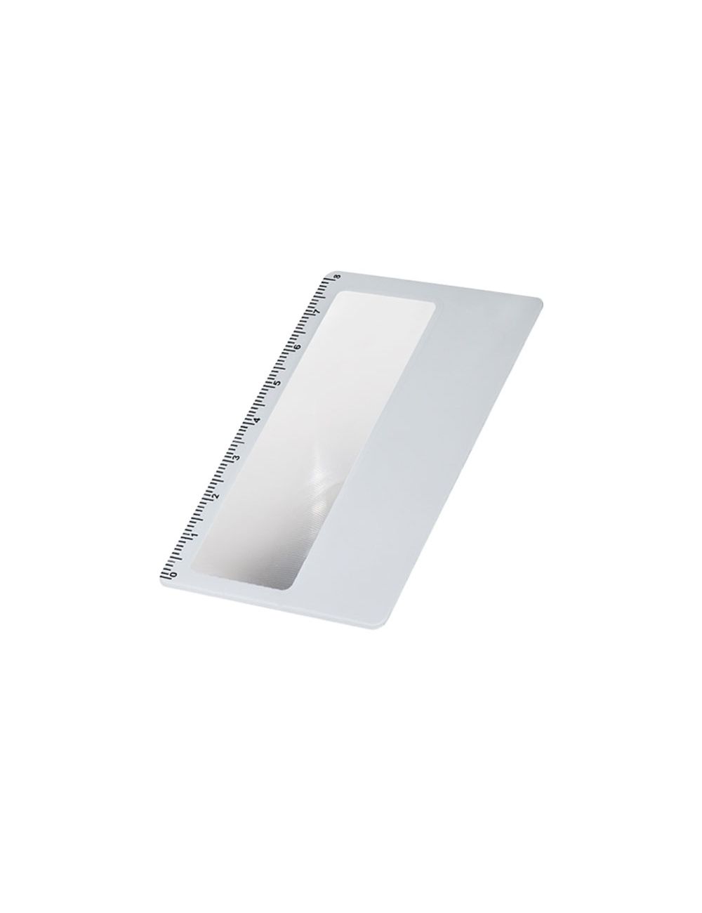 Szkło powiększające w kształcie karty...