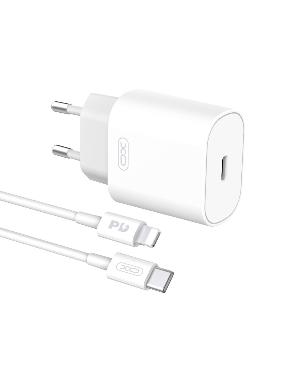 XO ładowarka sieciowa L91 PD 25W USB-C + KABEL LIGHTNING