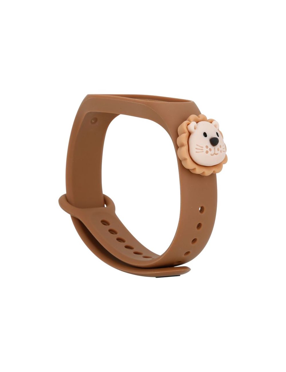 Opaska dziecięca Smart Band M3/M4 BROWN LION / BRĄZOWY LEW