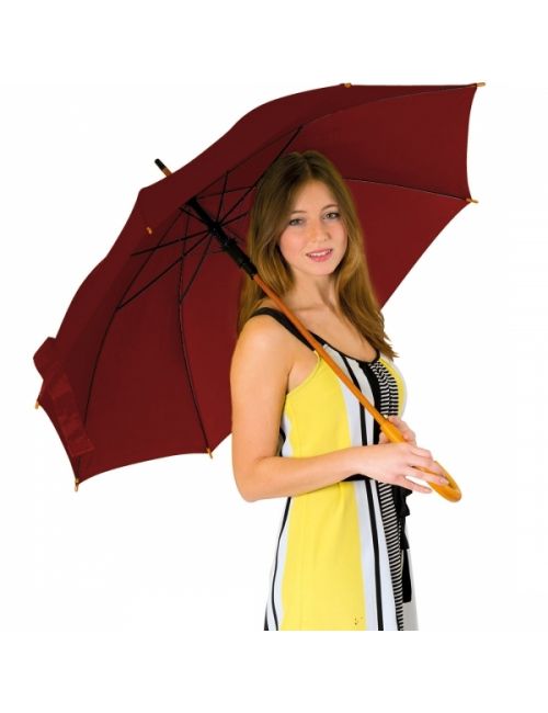 Parasol automatyczny, drewniany NANCY