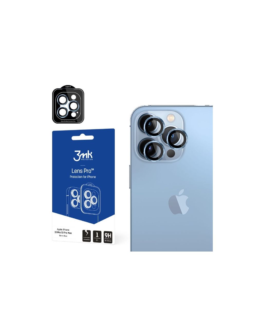 3MK LENS PROTECTION PRO IPHONE 13 PRO /13 PRO MAX SIERRA BLUE