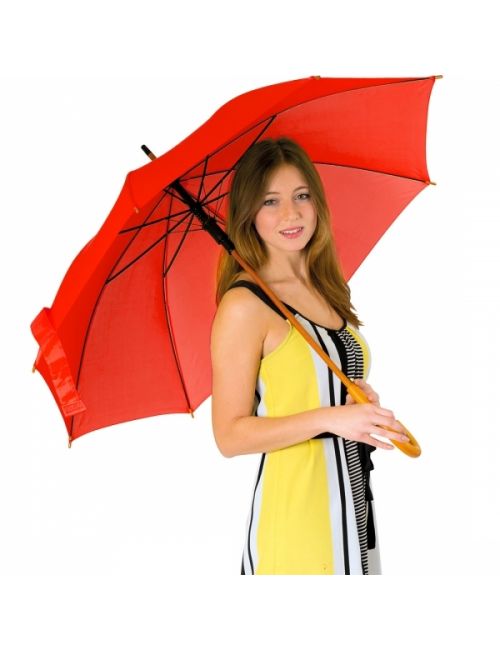 Parasol automatyczny, drewniany NANCY