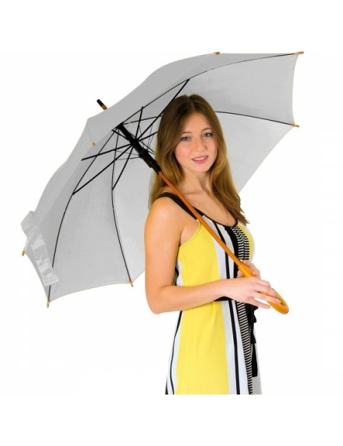 Parasol automatyczny, drewniany NANCY