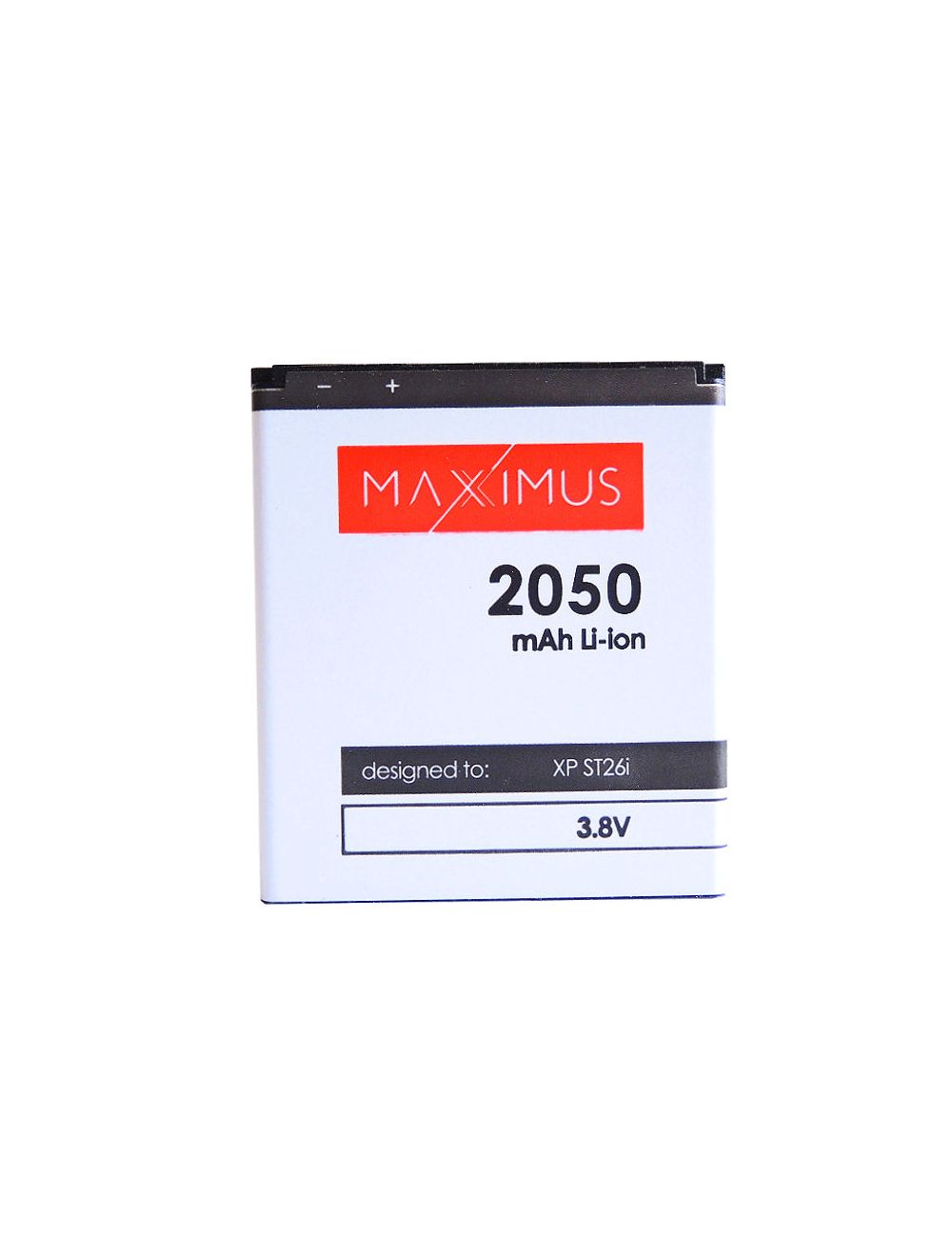 Bateria MAXXIMUS SONY XPERIA J ST26I 2050mAh BA900