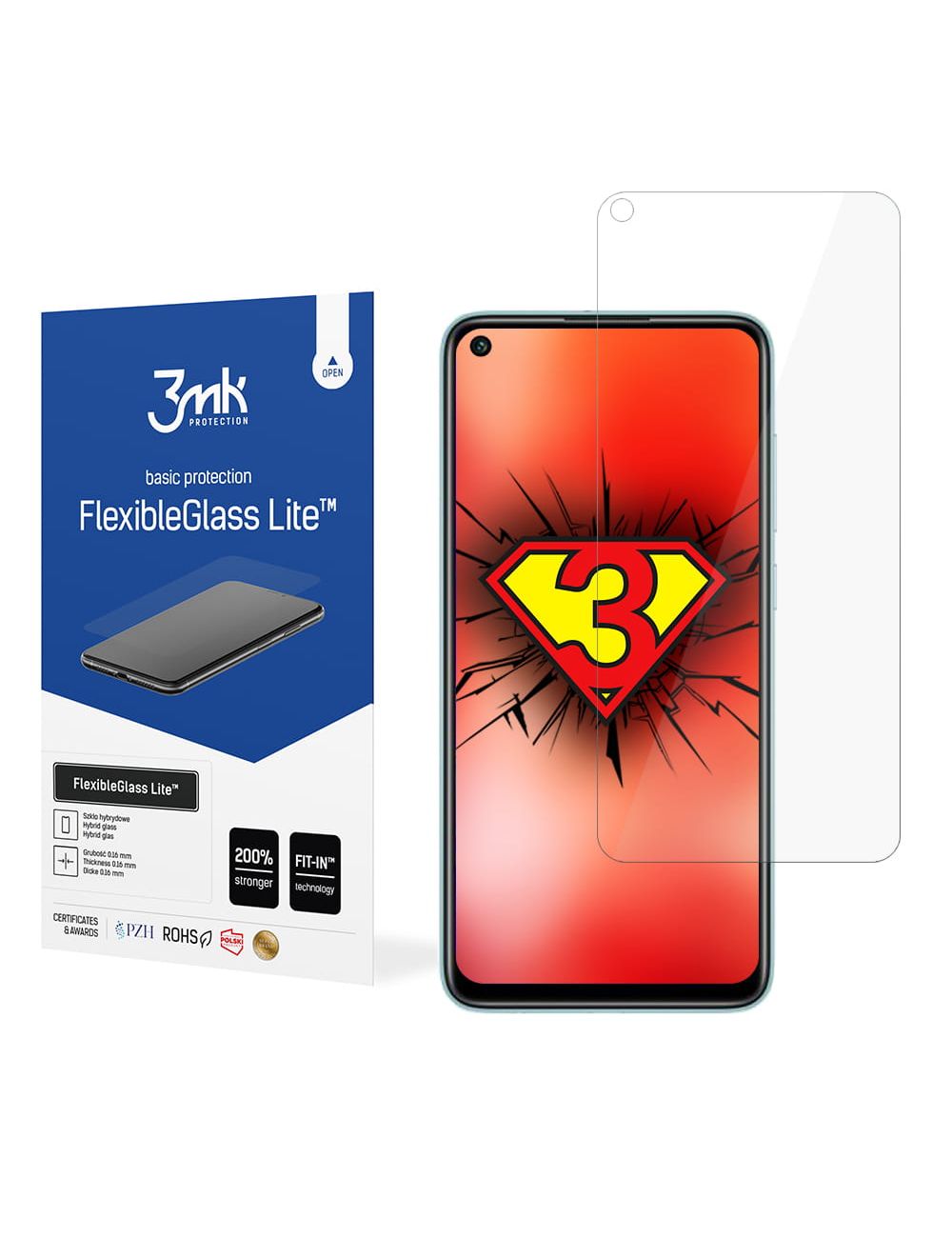 3MK FLEXIBLE GLASS LITE REDMI NOTE 9 PRO XIAOMI