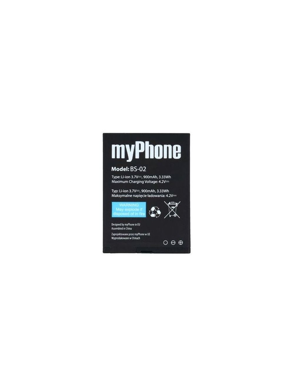 Bateria myPhone 1075 / HALO 2 900 mAh BS-02