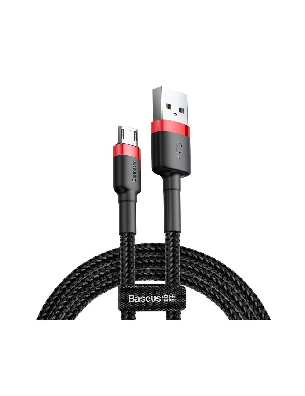 KABEL BASEUS CAFULE MICRO USB 1.5A 2M RED/BLACK