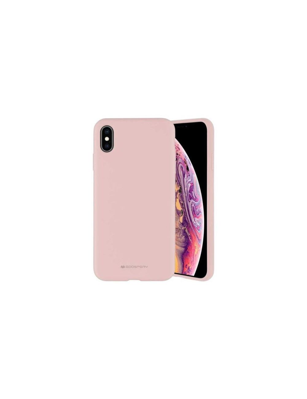 MERCURY SILICONE CASE Samsung A42 5G PINK SAND / PUDROWY RÓŻ