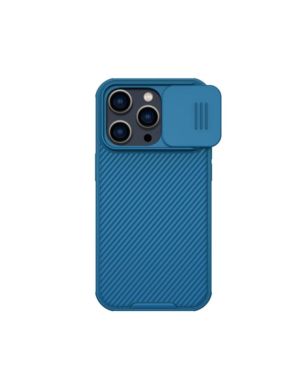 NILLKIN CAMSHIELD PRO IPHONE 14 PRO BLUE / NIEBIESKI