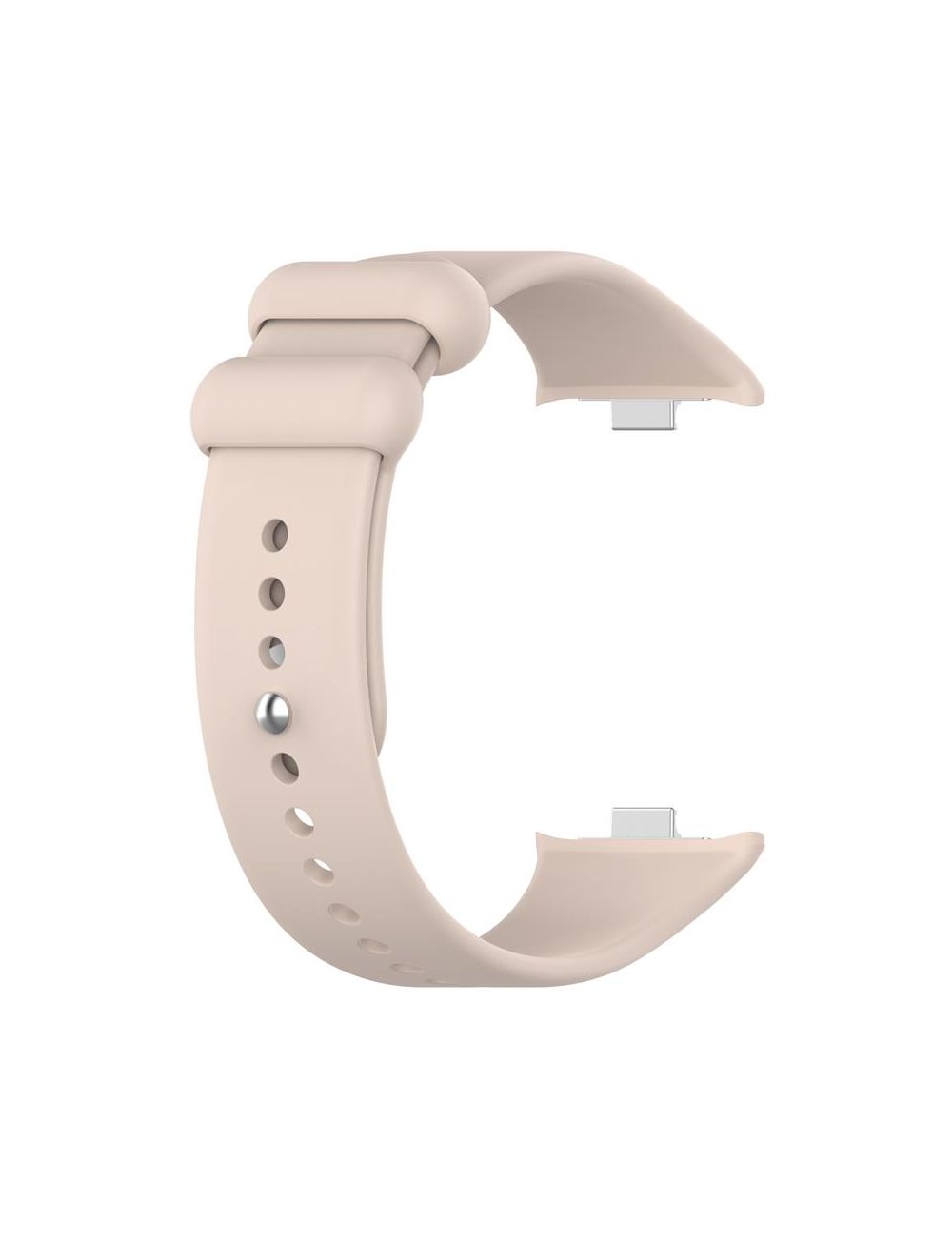 Pasek Silikonowy Mi Band 8 Pro / M8 Pro (2), LIGHT PINK / PUDROWY RÓŻ