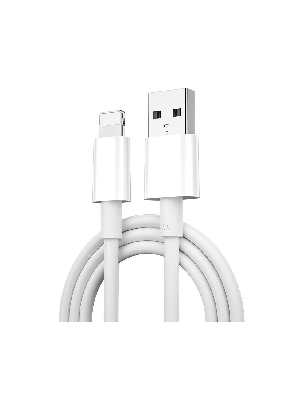 WIWU Kabel C006 USB - Lightning 1,2 m 2,4A biały