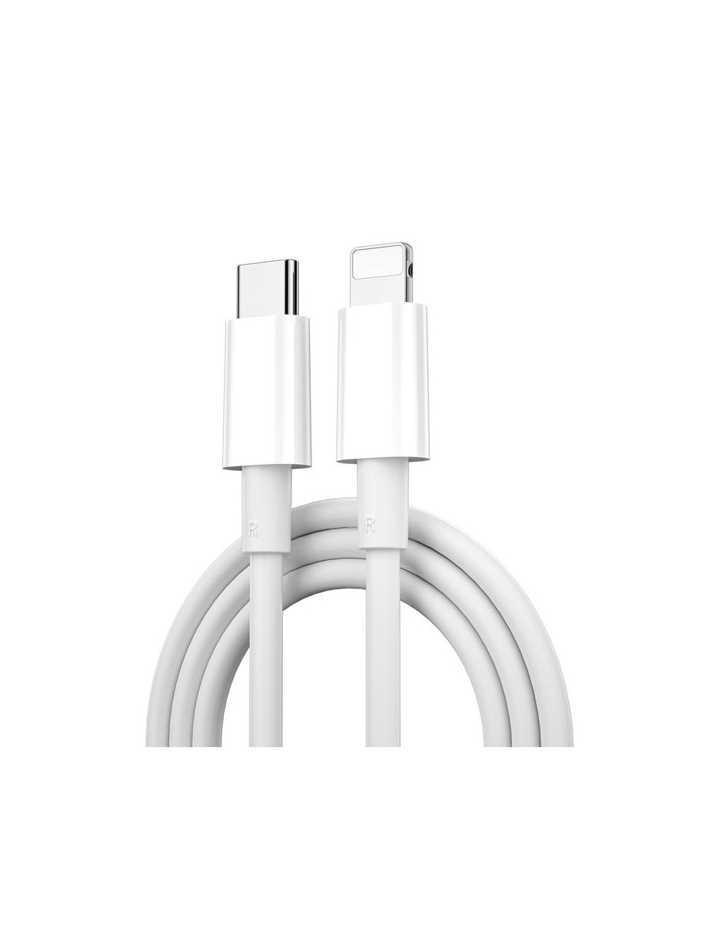 WIWU Kabel C008 USB-C - Lightning 1,2 m 30W biały