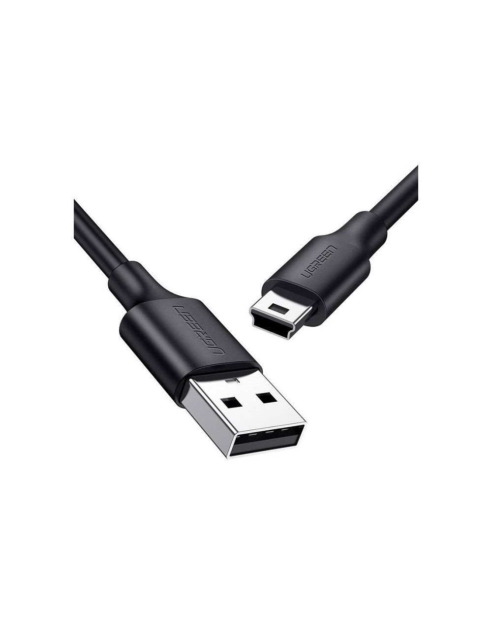 Ugreen kabel przewód USB - mini USB 480 Mbps 1,5 m czarny