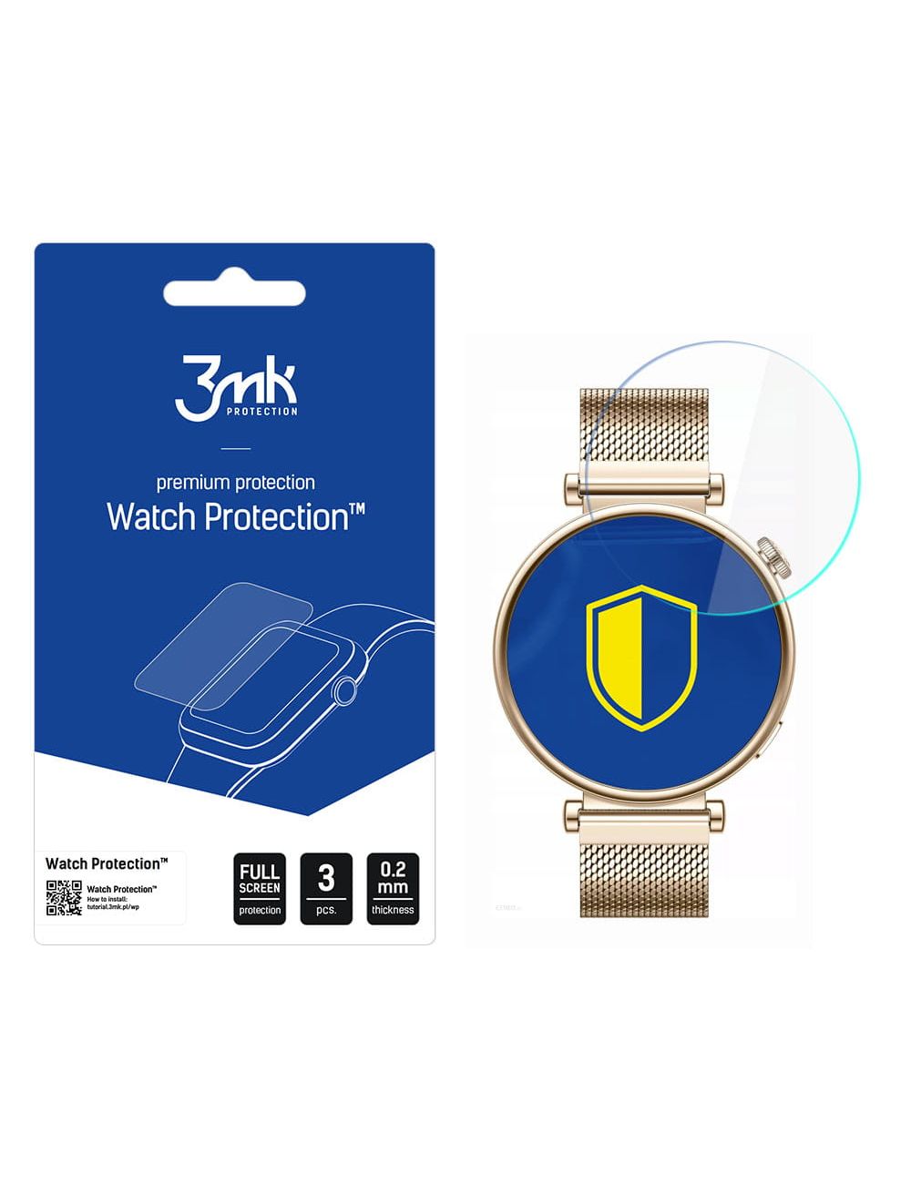 3MK WATCH PROTECT HUAWEI WATCH GT 4 41mm FLEX