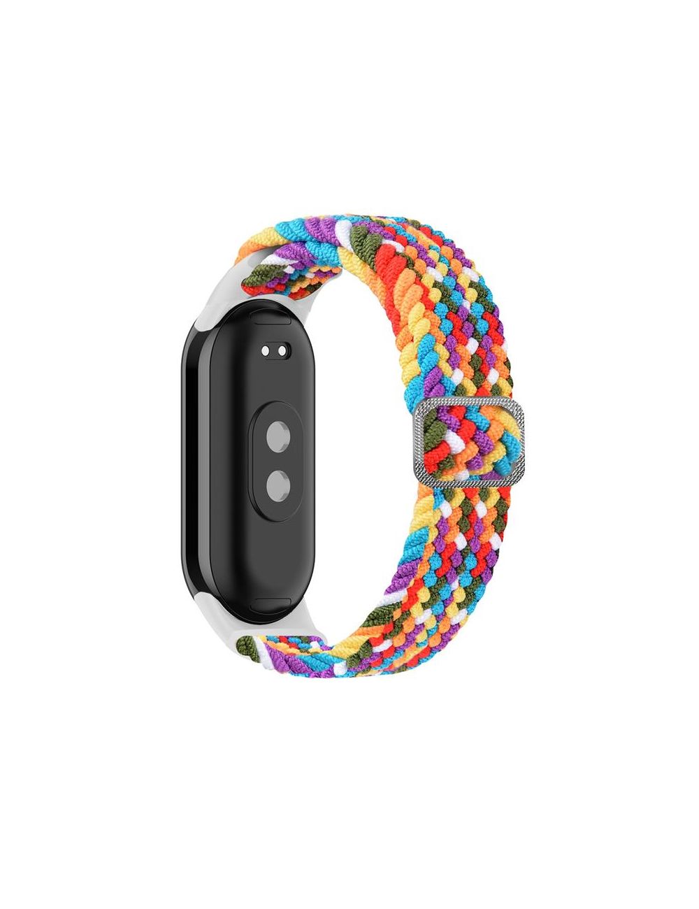 Pasek Pleciony Mi Band 8 / M8 (10), RAINBOW / TĘCZOWY